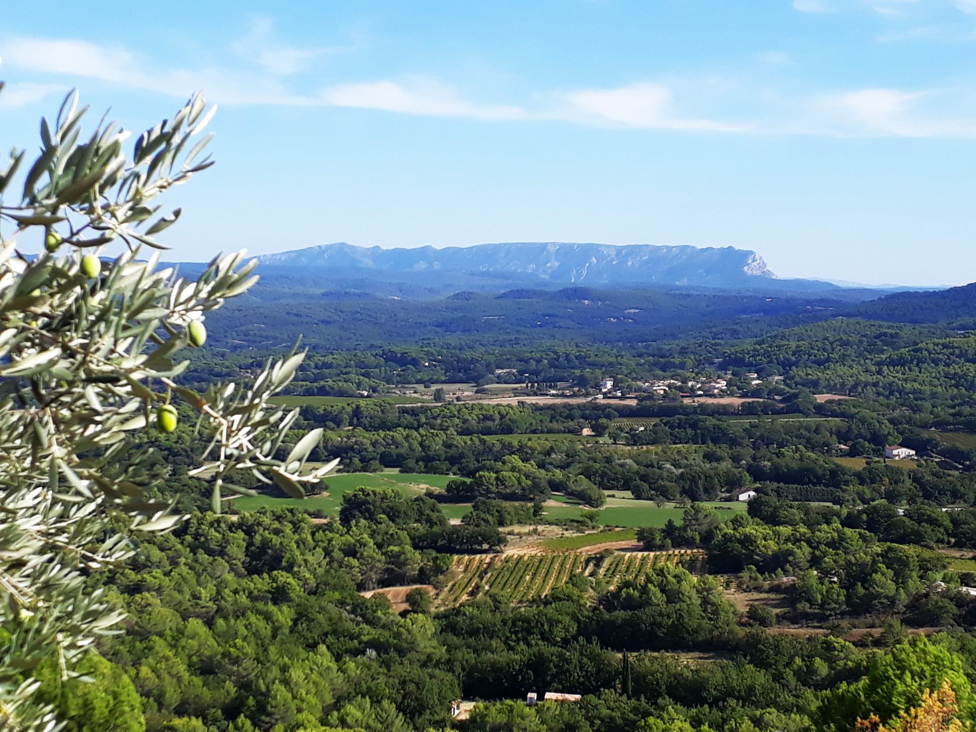 vue sainte victoire Quille, les balades de Pauline